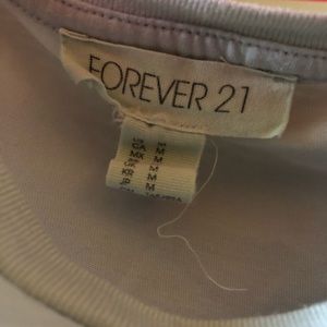 Forever 21 Tops - Cropped long sleeve shirt β light grey/blue, M Forever 21 Tops - Cropped long sleeve shirt β light grey/blue, M